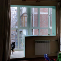 Панорамное остекление балкона. подробнее... - Екатеринбург